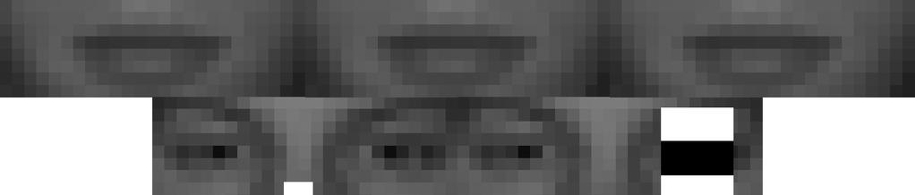 Na každé pozici je proveden součet intenzit pixelů v oblasti bílého obdélníku a ten je následně odečten od součtu intenzit v oblasti černého obdélníku.