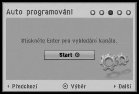 Pro potvrzení vašeho nastavení stiskněte ENTER. 5 Stisknutím tlačítka ENTER vypněte nabídku nastavování. Stisknutím b / B zvolte požadovanou položku.
