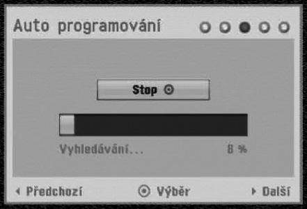(strana 7) - Úprava PR: Odkaz na úpravy programu. (strana 8) - Časovač: viz strana 0. Film: Přehrává filmy z VCR nebo DISC.