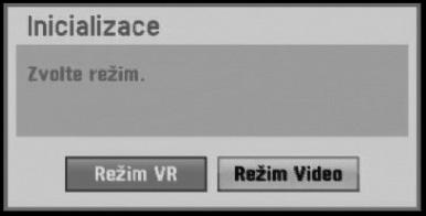 Před spuštěním (pokračování) Zápis audio Toto nastavení se provádí, je-li ke konektoru DV IN na čelním panelu připojena videokamera používající zvuk khz/ bit.