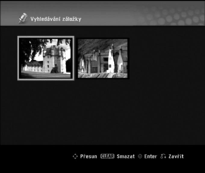 Používání médií DVD a VideoCD (pokračování) Hlavní funkce (pokračování) Lupa DVD Video VR +RW Lupa (zoom) umožňuje zvětšení reprodukovaného obrazu a posouvání zobrazovaného výřezu ve zvětšeném obrazu.
