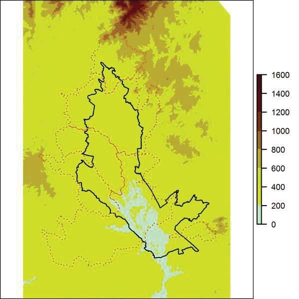 PROMĚNLIVOST SRÁŽEK NA PLOŠE HGR 2220 4.2. HYDROLOGIE Pro stanovení srážko-odtokových vztahů HGR 2220 byla převzata archivní data o srážkách a odtocích. Obr. 4-10.