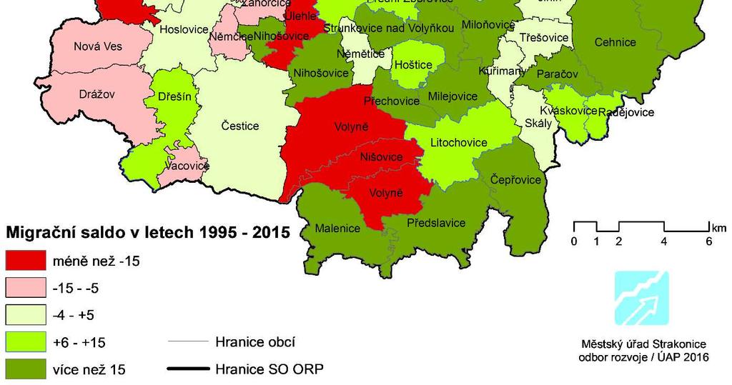 Školské zařízení se nachází ve 12 obcích z 69 obcí v ORP Strakonice.