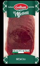 (cured ham DOP) 70 g Galbani Bresaola QT (beef