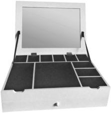(7680004/01) SKŘÍŇKA NA ŠPERKY s zrcdlm Š/V/H 40/30/10 cm 333- (8103006/01) MCZ08-8- 14/15 5 6 7 8