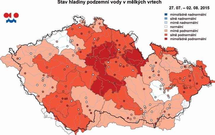 Uvedené prognózy hladin podzemní vody se vztahují k monitorovanému vrtu. Pro praktickou aplikaci prognóz je nutná plošná extrapolace, pro kterou je nutno zvolit indikační vrt.