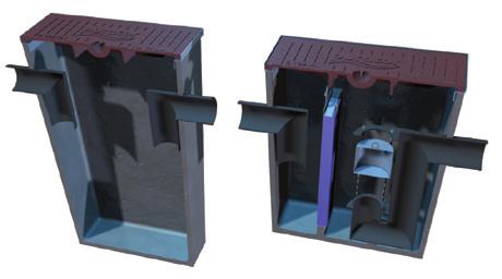 kusu t SLT-PC-0,2 170 110 0,65 x 0,45 0,24 0,27 1,05 0,14 0,10 N.V. Kalojem vhodný pre Odlučovač s prietokom 1,5 l/s. Pri prietoku 3 l/s je potrebné použiť 2 kalojemy.