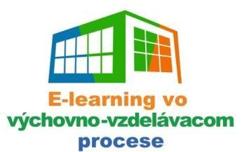 príloha) Spracovaný v rámci : E-learning