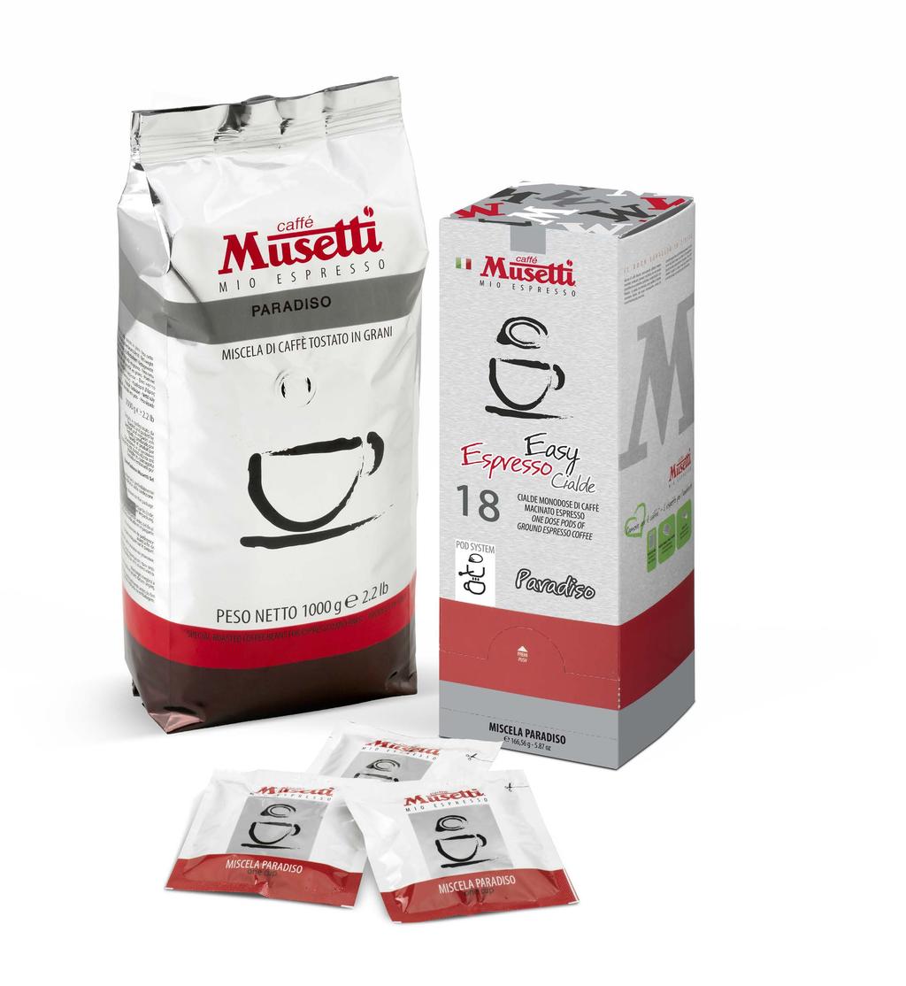 L' Unico Paradiso 85% arabika - 15% robusta Unikátna zmes luxusných arabík, privedená k dokonalosti pridaním najkvalitnejšej indickej robusty.