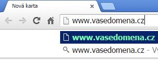 Co je to doména? Doména je unikátní adresa na internetu. Je to něco, jako adresa Vašeho bydliště nebo firmy akorát v počítačovém světě, například www.hostingomat.cz.