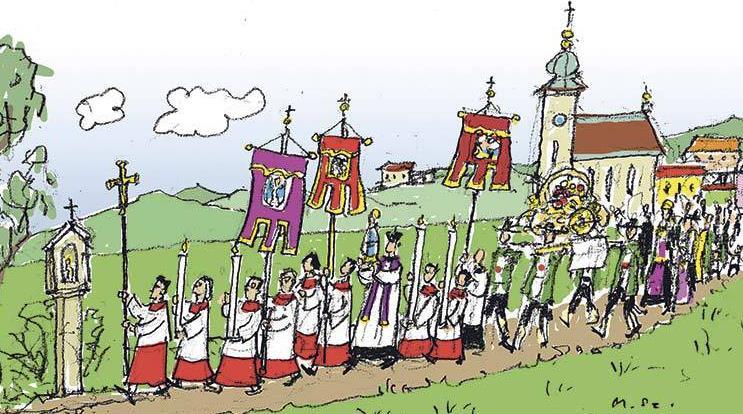 POUTNÍ MÍSTA PODBLANICKA POUŤ A PUTOVÁNÍ II. Dnešní povídání před cestou na poutní místa širšího regionu bude pokračovat. V úvodu o putování jsme se nezmínili o procesí, které tam jistě patří.
