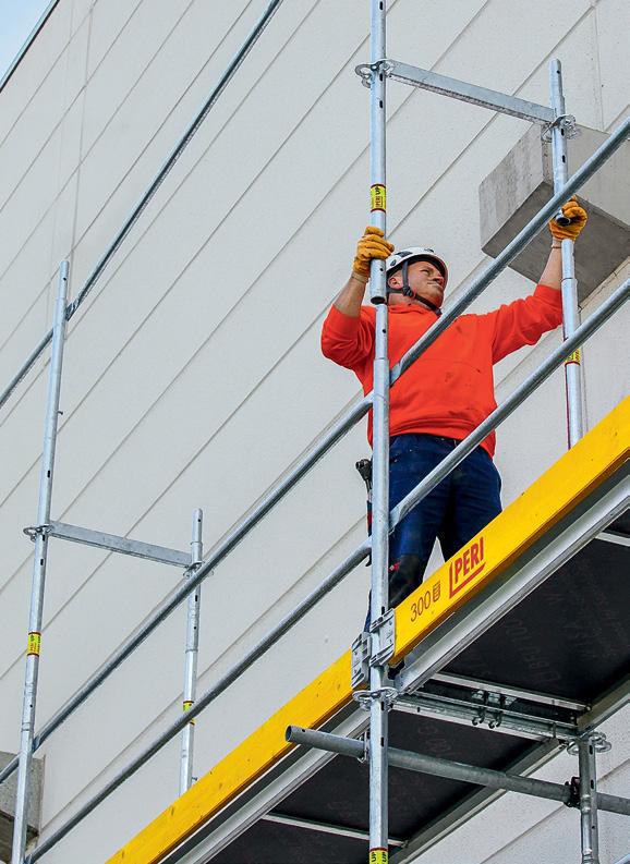 PERI UP Easy Fasádní lešení nové generace Flexibilní použití Na