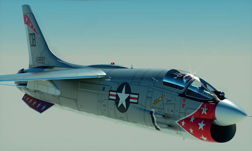 Crusader US SUPERSONIC FIGHTER 1:48 SCALE PLASTIC KIT 11110 úvodem Vought F-8 Crusader byl nadzvukovým denním stíhacím leto
