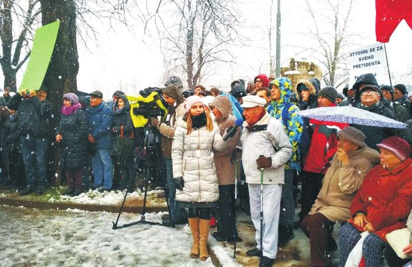 8 / 6. 12. 2017 / NOVÉ SLOVÁCKO / FOTOREPORTÁŽ Obrazem: Miloš Zeman navštívil Hodonínsko.