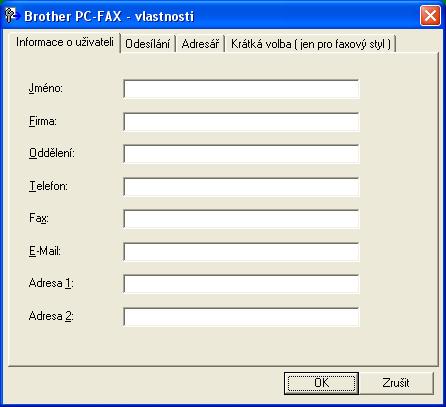 6 Program Brother PC-FAX (pouze modely MFC) 6 Posílání PC-FAXu 6 Funkce Brother PC-FAX vám umožní používat váš PC k odesílání dokumentu z aplikace jako standardní fax.