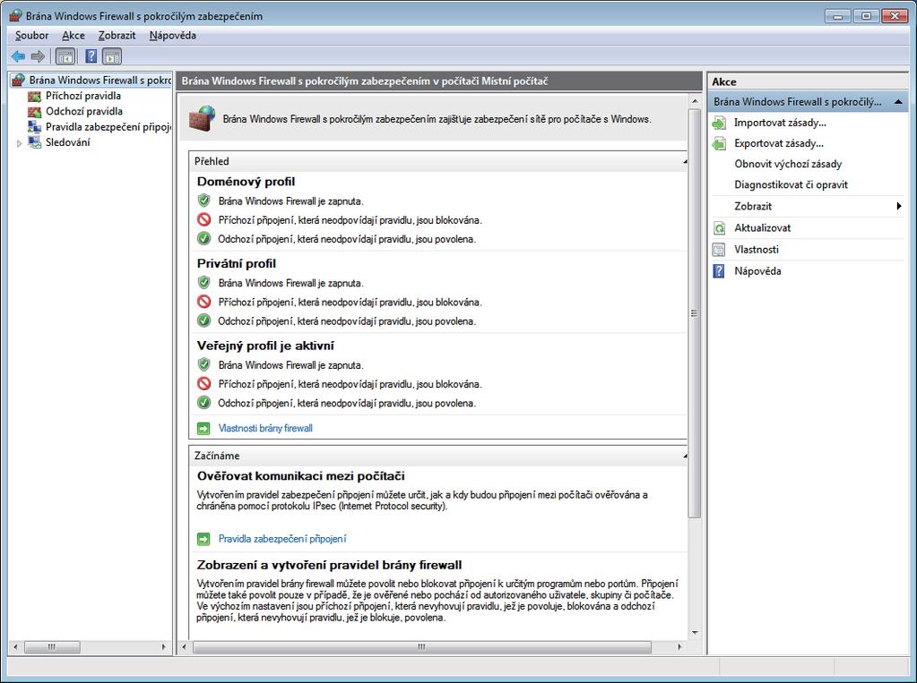 Nastavení brány firewall (pouze pro síñové uživatele) Uživatelé Windows 7 7 a Klepněte na tlačítko,