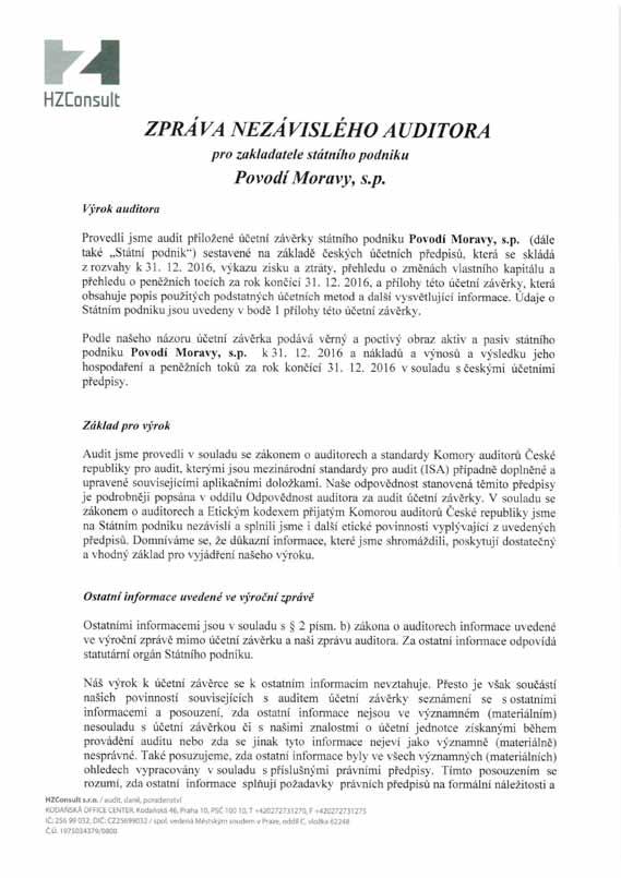 8.7 Zpráva