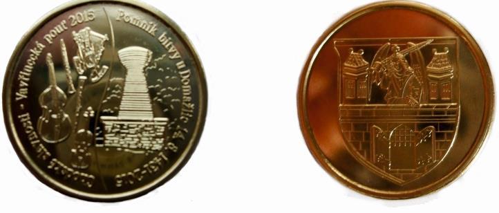 Městské kulturní středisko vydalo pro sběratele v pořadí již sedmou pamětní minci slavností.