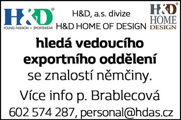 Sedláčková, životopisy zasílejte na mail personal@semo.cz 14 Právě tolik nabídek bylo v naší rubrice PROSTĚJOVSKÉHO VEČERNÍKU HLEDÁTE PRÁCI?