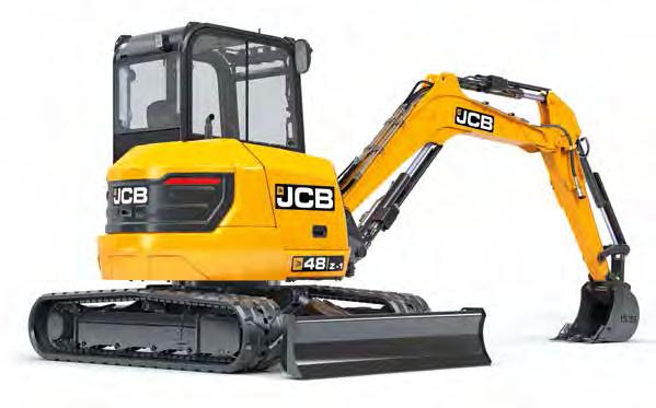 NOVÁ GENERACE SERVIS. JCB MINI RÝPADLA BYLY ZKONSTRUOVÁNY PRO MAXIMÁLNÍ VÝKONNOST.