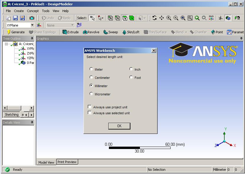 Nabízí se zde několik možností přímého importu geometrie z jiných programů (např. Catia, Inventor, Mechanical Desktop), případně využití transportních formátů (např. sat, igs).