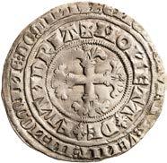 52 MINCE EVROPSKÉ STŘEDOVĚK 652 Ludwig II. van Male (1346 1384) 652. Dvojitý groš 1365 84, Boudeau 2232 var.