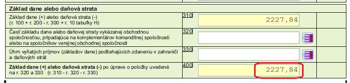 Daňové straty vykázané v roku 2010 až 2013 daňovník spočíta a tento súčet môže odpočítať od základu dane rovnomerne počas štyroch bezprostredne po sebe nasledujúcich zdaňovacích období takto: Súčet