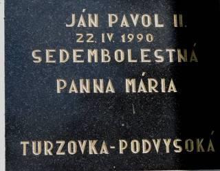 Márie v Podvysokej vysvätený bl.