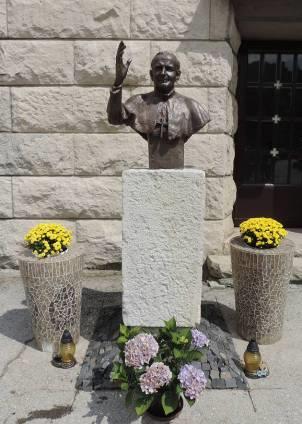 Busta bl. Jána Pavla II.