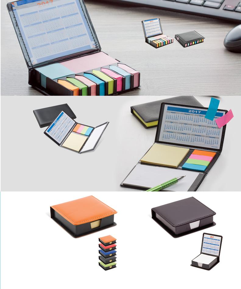 120 OFFICE AND BUSINESS / NOTES 157 HIGHSCHOOL AP809320 130 105 25 mm [ P2 (4C, 70 30 mm), S1 (1C, 90 70 mm), UV (FC, 90 70 mm) Samolepící papírky a záložky stránek v černé krabičce z PU kůže.