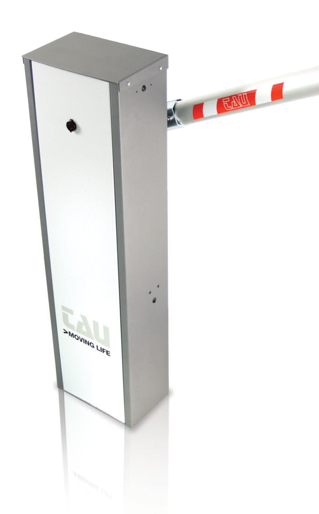 AUTOMATICKÁ ZÁVORA RBLO Pro ramena 3-4 m 800RBLO P/L Stejnosměrná automatická závora, skříň z lakované oceli, pro trubkové rameno do 4 m, elektronická řídící jednotka s přijímačem, nabíječem baterií