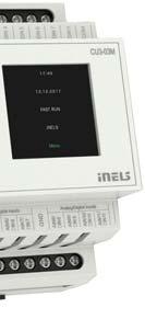 500 m až 8 (s ohledem na zvyšování otočky cyklu) RJ45 na čelním panelu 100 Mbps zelená komunikace Ethernet žlutá rychlost Ethernet 100 Mbps 19.168.1.1 (IP adresu lze měnit v menu pomocí displeje a tlačítek) 7 V DC, 0 / +10 % 110 ma (při 7 V DC) 0.