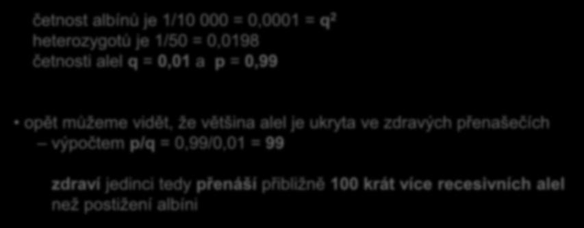 Otázka 1B: Jak zjistíme alelovou četnost nějakého onemocnění v populaci?