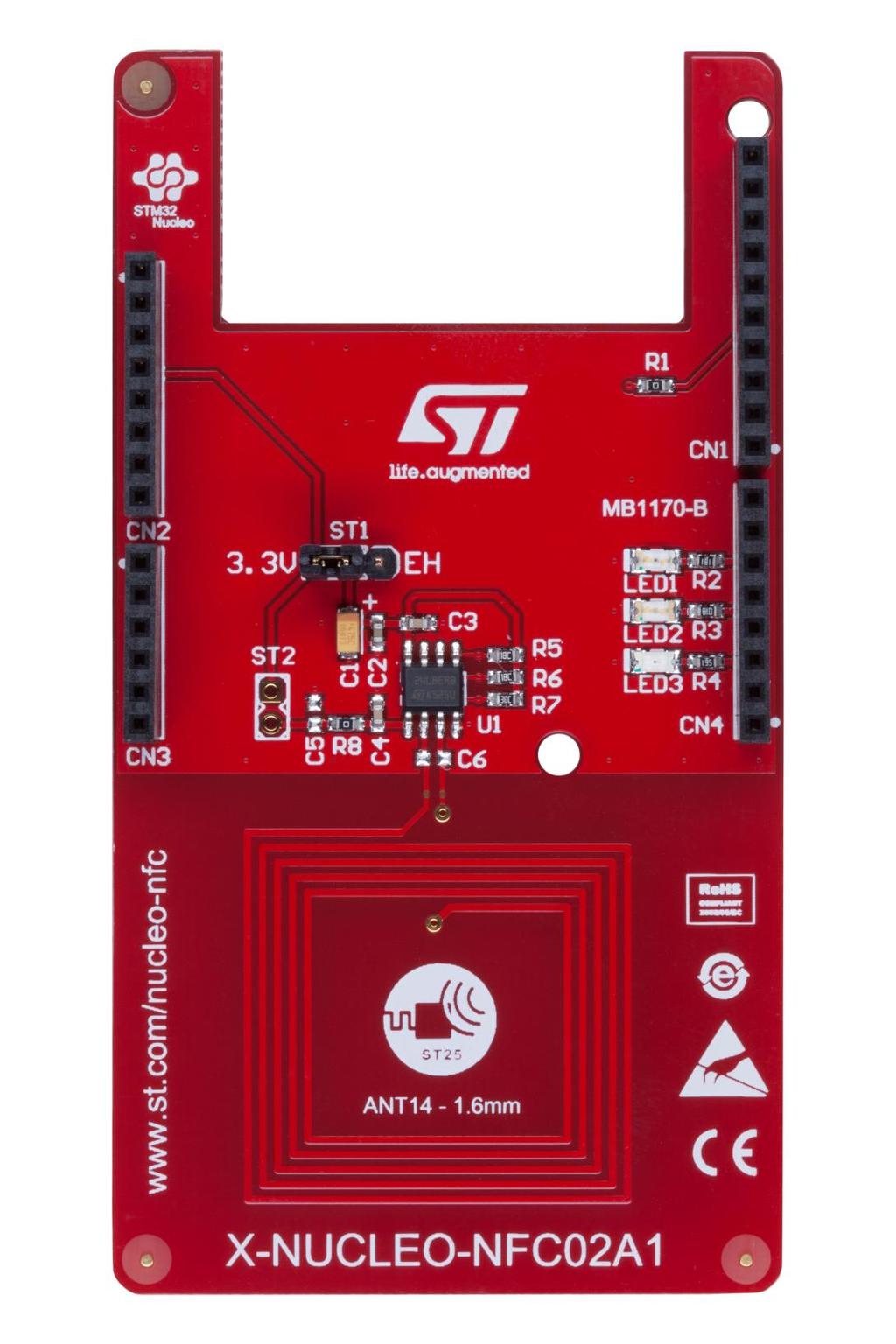 X-NUCLEO-PLC01A1 nám umožňuje si postavit jednoduché laciné PLC. Obr.