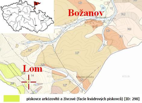 Obr. 3: Geologická