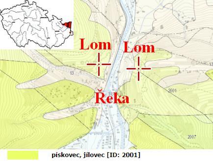 Na ložiskách byl v šedesátých letech minulého století proveden geologický průzkum, který potvrdil obrovské množství zásob (4681 tis. m 3 ) v této lokalitě. [1] [18] [19] Obr.