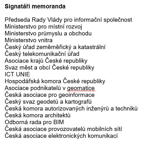 e-gvernment 20:10 plné znění Memranda