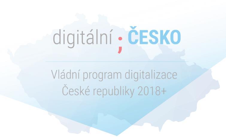NIPI a Digitální Česk Dílčí cíle Infrmační kncepce ČR Digitální Česk schválen usnesením