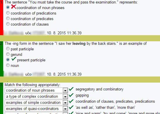 Příklady využití odpovědníků z Katalogu e-learningu: Diskuzní fóra Automatické vytvoření předmětového fóra u všech předmětů a nastavení, že přispívat