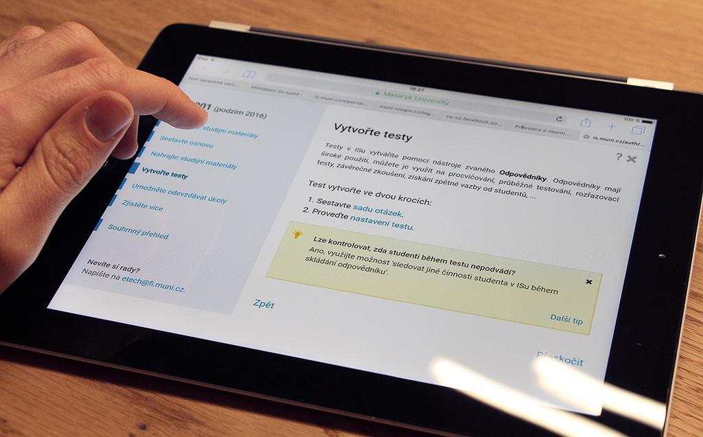 Nejbližší plány v oblasti vývoje e-learningu v IS MU reflektují Dlouhodobý záměr Masarykovy univerzity týkající se rozvoje a vývoje systému s cílem zvýšit jeho uživatelskou přívětivost a zajistit
