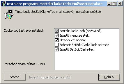 2 Instalace Požadavky systému: Počítač s Windows 95/98/ME/NT/2000/XP, jedním volným sériovým portem a 20 MB volného místa na disku.