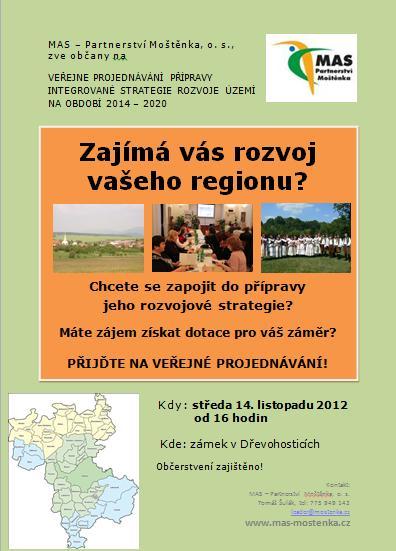 2. Popis zapojení veřejnosti a členů místního partnerství do přípravy ISRÚ 2.1. Základní popis participace V roce 2012 se MAS-PM začala připravovat na nové plánovací období Evropské unie 2014-2020.