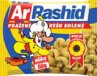 Rashid arašídy solené 12 x 60 g 5,83 Kč 6,70