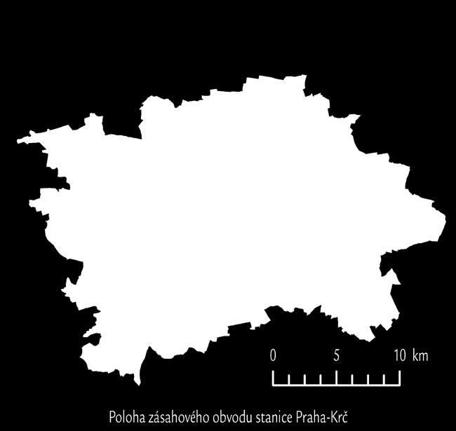 stanice, krajů a okresů (1 mapa). 5.