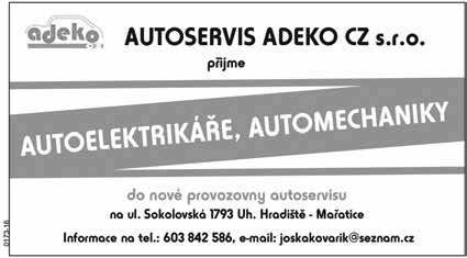 + psych. CZ + SK. T: 608 960 130. K2016/170 Stav. firma DRIVES- TONE a.s., provozovna Nedakonice, přijme účetní, náplň práce: vedení a zpracovnání účetnictví od prvotních dokladů až po DPH.