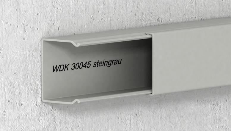rýchlej inštalácii vedenia. Spektrum výrobkov siaha od 15 mm 30 mm po 60 mm 150 mm.