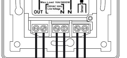 Značka CE: spĺňa požiadavky smerníc 89/336 a 73/23 TECHNICKÉ ÚDAJE Napätie: 230 V~ 50/60 Hz Odporové zaťaženie: 16 A 3600 W Indukčné