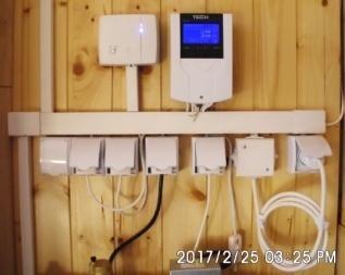 Elektrický, silový zásuvkový rozvod pre Kotol+ MaR+ Záložný zdroj Rozvod elektriky