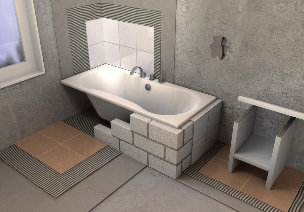 Elastická spára: ARDEX ST ARDEX AR 00 Multimörtel. ARDEX AR 00 - Univerzální produkt pro zdění, lepení a opravy Anwendungsbereiche oprava výtluků, děr, nerovností apod.