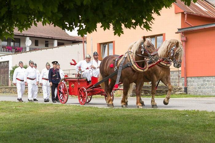 110 let SDH Blízkov Ve dnech 14. až 16. července oslavil SDH Blízkov velkolepě 110 let své činnosti. V pátek 14.